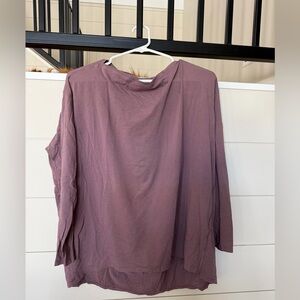 lululemon athletica Long Sleeve Top in Dusty Rose